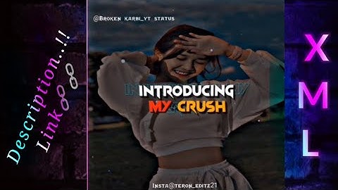 🥀✨STAY WITH ME🌃TONIGHT_XML status//English song XML_file Link🔗 Description 👇👇#xmlpreset #shorts #xml