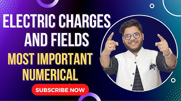 ELECTRON IN ELECTRIC FIELD | NUMERICAL PROBLEM