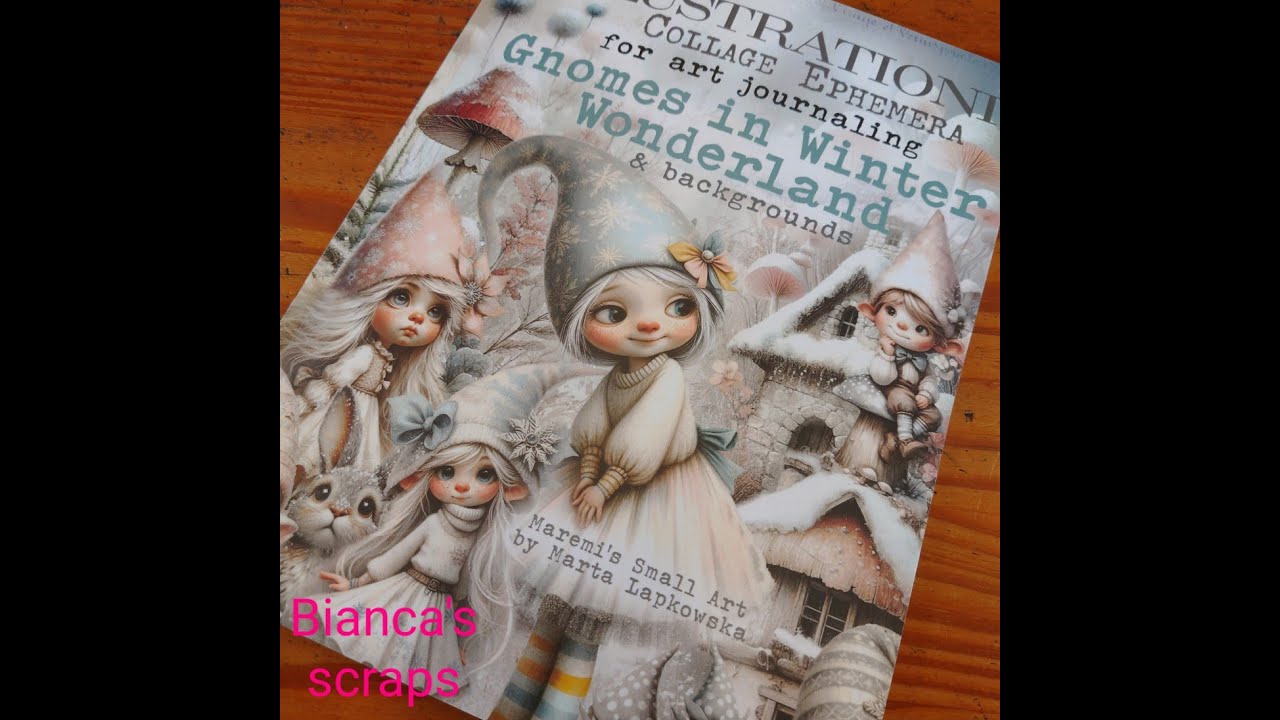 Flip through Gnomes in winter wonderland van Maremi's Small Art - YouTube