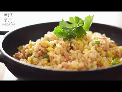 Eng    ,  , Spam Stir-Fried Rice, One pan