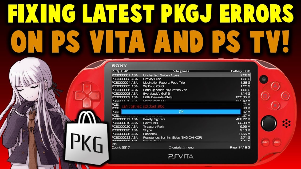 PSVita: PKGj gets updated & now adds PSP support!!! - Hackinformer