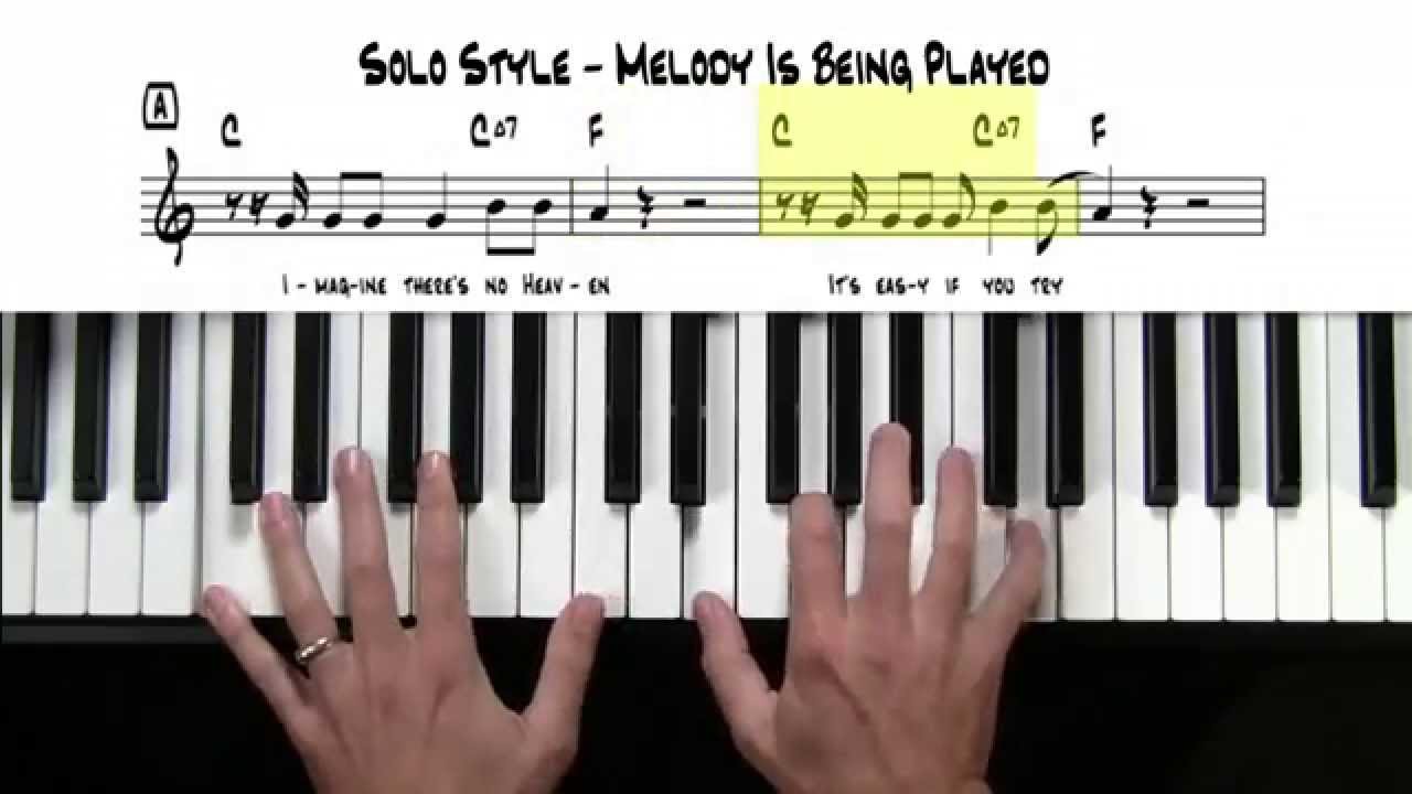 Imagine John Lennon - Piano Lessons - YouTube