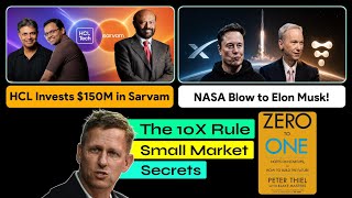 The Unicorn Club #1: HCL Tech, Sarvam AI, Relativity Space, SpaceX,  Zero to One Startup Lessons 