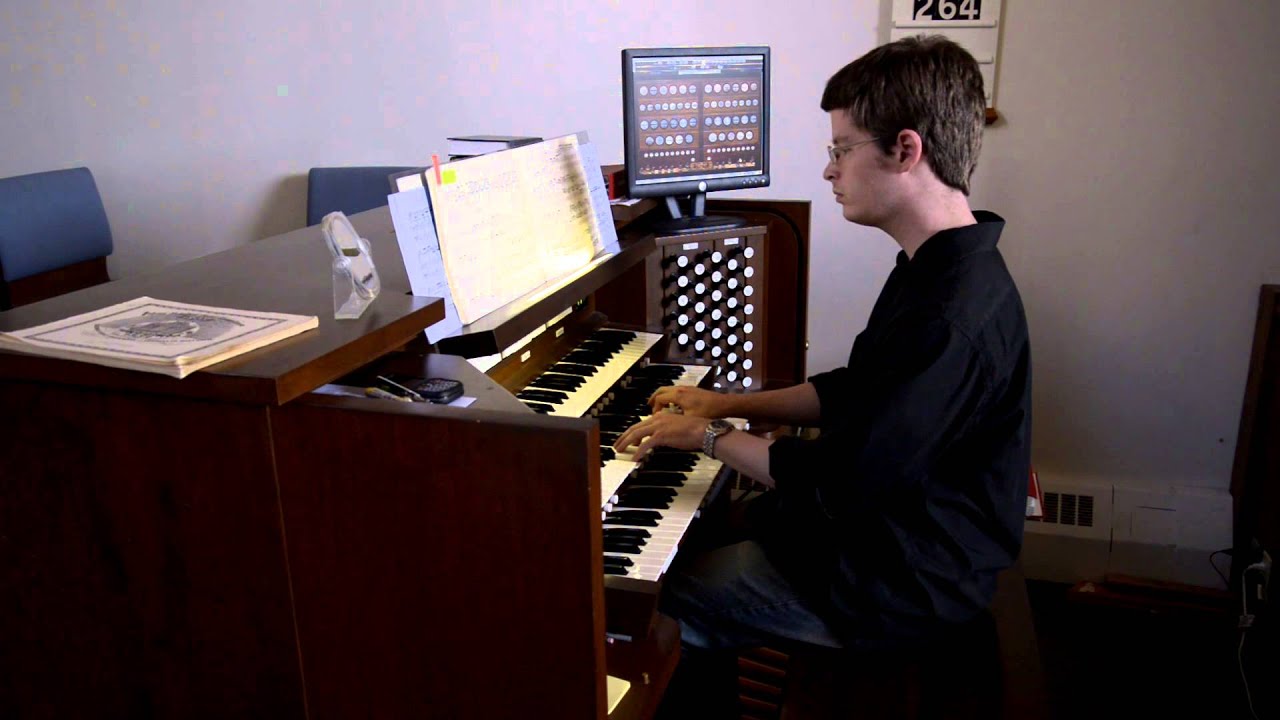 Organ demonstration, Allen with Cavaillé-Coll sampled ranks