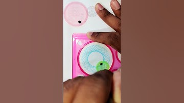 Rate this blue spiro 😊  #shorts #youtubeshorts #spirograph #art