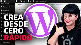 Crea una WEB PROFESIONAL con WordPress 7.0 en 40 minutos (Guía 2026)