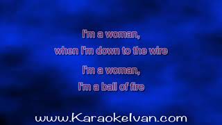 Deborah Coleman I'm a woman KARAOKE PPM