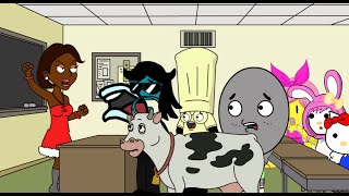 Rock Paper Scissors Bring A Cow To Schoolgrounded