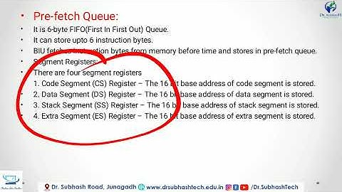 Video 32 | 8086 Architecture | By Chetan Bambhroliya #MALP