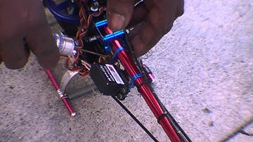 how to setup your titan 450 tail in rate mode.