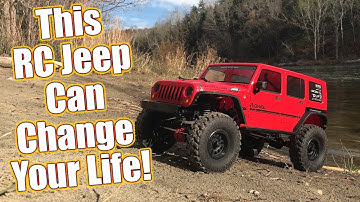 Best RC Trail Adventure Truck! - Axial SCX10 II 2017 Jeep Wrangler Unlimited CRC RTR | RC Driver