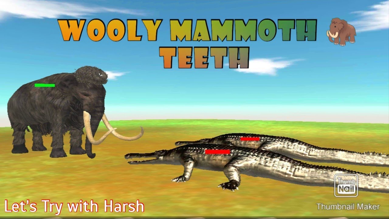 Wooly Mammoth 🦣 Animal In Animal Revolt Battle Simulator | arbs mobile | arbs |