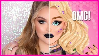 I Played a FAKE NikkieTutorials VIDEO GAME! OMG!