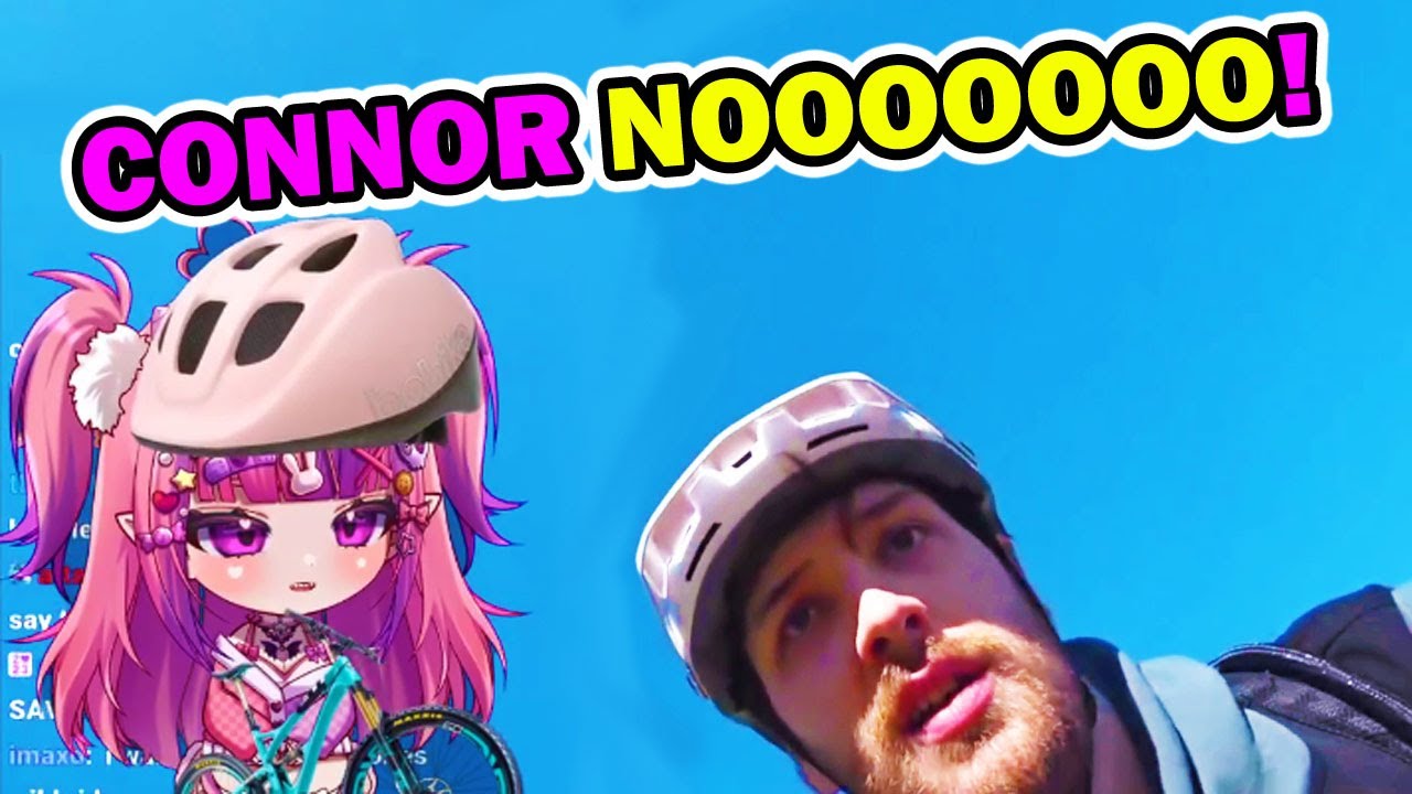 Ironmouse Fell off and Connor Trolled her on his Stream