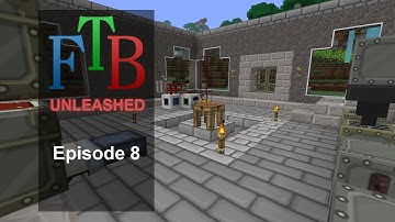 IC2 and thermal expansion machines - FTB Unleashed - Episode 8