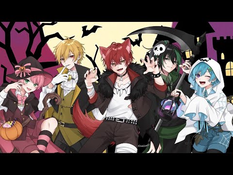 【合唱】Mrs.Pumpkinの滑稽な夢／5人で歌ってみた【KnightA-騎士A】