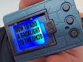 How to: Backlight a Digimon 20th Anniversary Digivice (NO solder, ON/OFF switch)