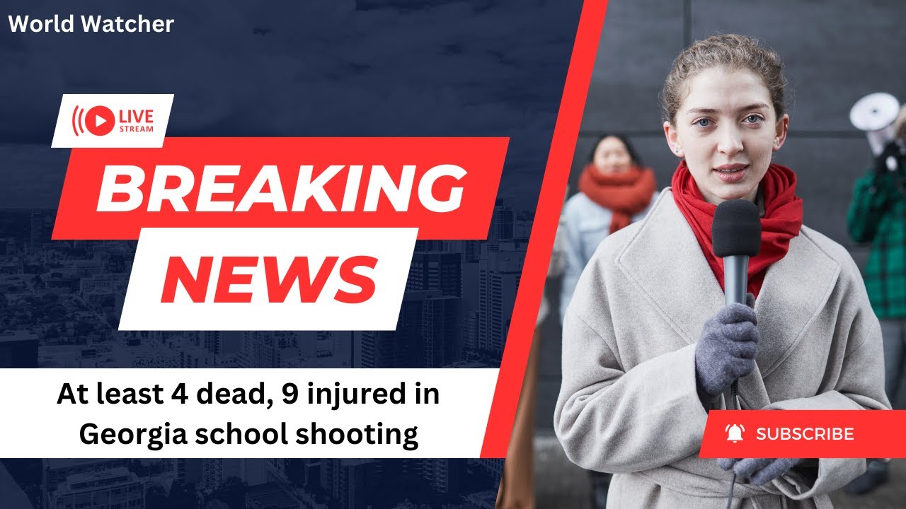 Shooting At Georgia school #At least 4 dead, 9 injured in Georgia ...