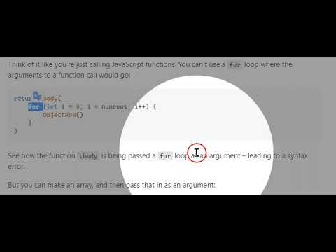 Loop inside React JSX