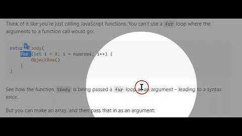 Loop inside React JSX