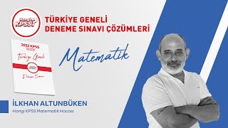 Hangi KPSS 2022 Genel Yetenek Genel Kültür Türkiye Geneli Deneme Sınavı Çözümleri - Matematik screenshot 5