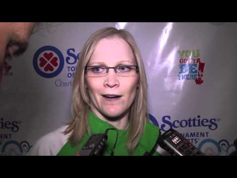 2011 Scotties Tournament of Hearts Draw 8 Media Sc...