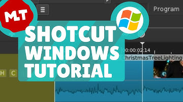 Shotcut 🔴 Basic Tutorial: Install, Import, Cutting, Export on Windows
