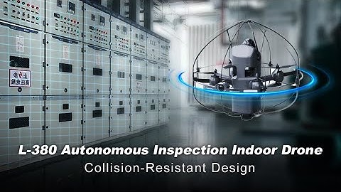 L-380 Autonomous Indoor Inspection Drone | AI-Powered, Ultra-Safe & Compact
