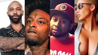 Video thumbnail of "21 Savage CALLS DJ Akademiks to Squash BEEF on Amber Rose Comment"