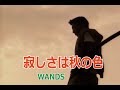 (カラオケ)寂しさは秋の色 / WANDS