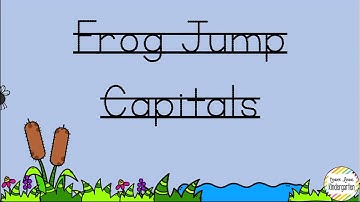 Frog Jump Letters with Animation - Handwriting Without Tears