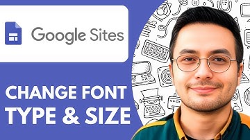 How to Change Font Type and Size Using Google Sites - 2025  (fast & Easy)