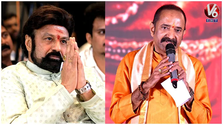 L.V. Gangadhara Sastry  Speech @ Akhanda 2 Thaandavam Movie Success Meet | Balakrishna | V6Ent