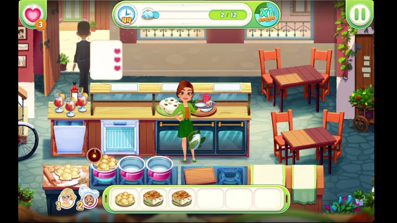 Delicious World Cooking Game - SEASON 1 - Episode 3 Level 2.2 - FULL STORY - CaroGamesNL