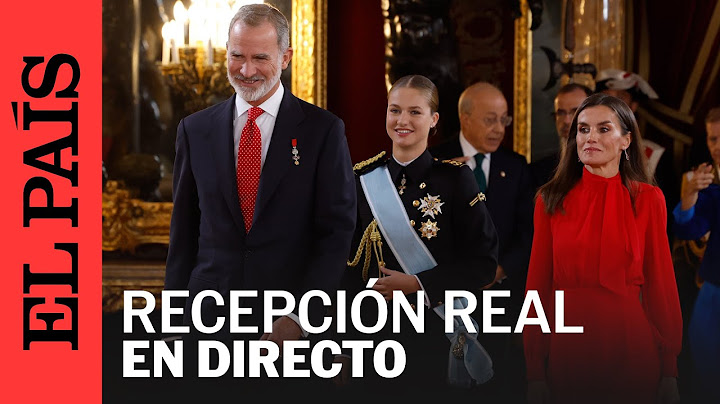 DIRECTO | Los Reyes ofrecen la recepción en el Palacio Real tras el desfile del 12 de octubre