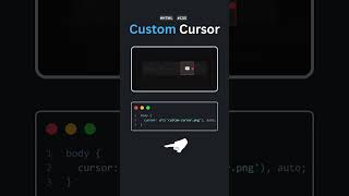 Custom Cursors in CSS 🚀