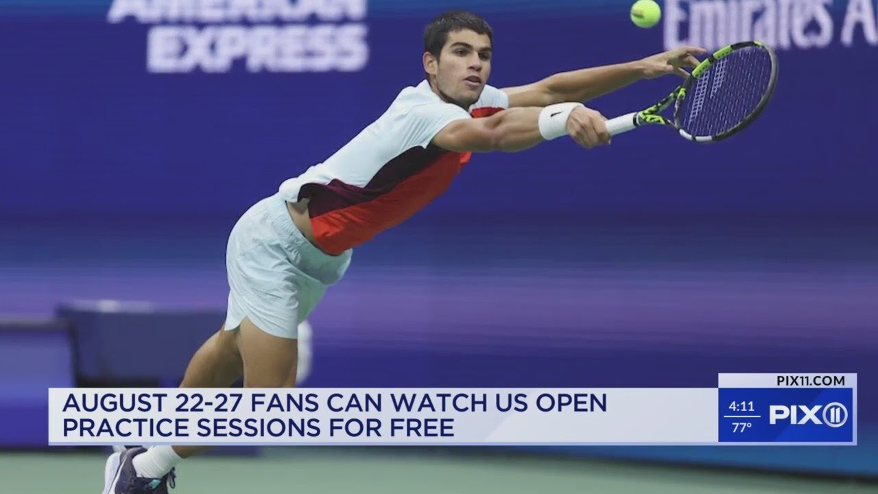 Catch the top tennis players in action for free during US Open Fan Week