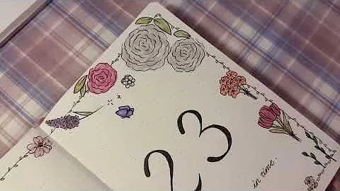 my 2023 bullet journal setup  | starting a new bul...