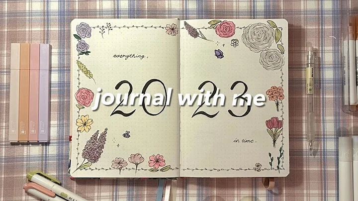 my 2023 bullet journal setup  | starting a new bul...