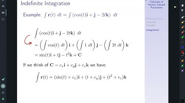 calc 3 calculus of vector valued functions