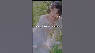 pov: you are an introvert ✨😉#popular #kpop #introvert #@areebaanamvlog
