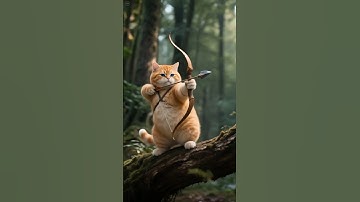 🐯🐱 "Cat vs Tiger Hunt Gone Wrong | AI Animated Shorts #Shorts #FunnyAnimation"