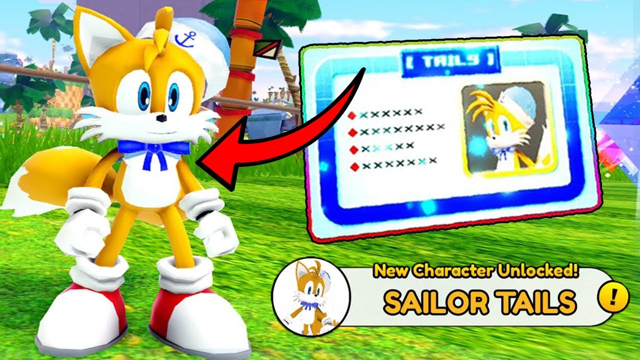 CONSEGUI A TRANSFORMAÇÃO SECRETA DO TAILS NO ROBLOX!! (Sonic Speed  Simulator) 