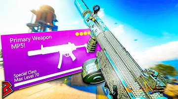 The BUFFED CW MP5 is META on Warzone! Best CW MP5 Class!  (Season 4 Warzone)