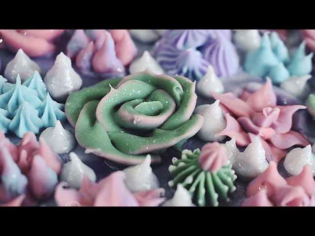 Succulent Garden Cold Process Soap Making