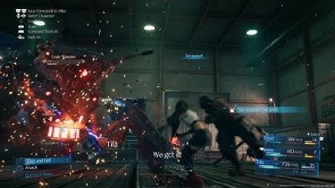 FINAL FANTASY VII REMAKE Tifa limit break