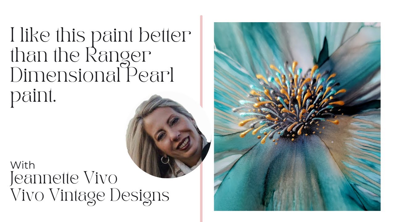 Ranger Liquid Pearls acrylic paint three-dimensional pearlescent paint all  surface decoration acrylic paint