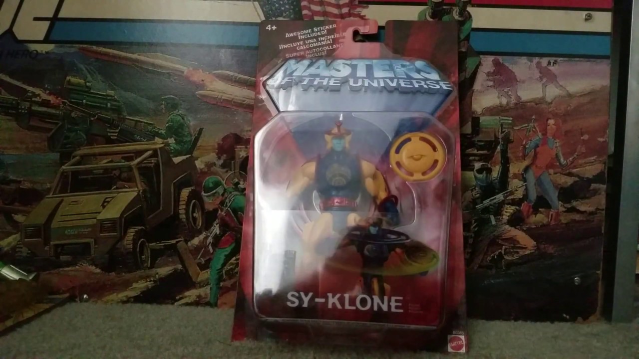 Sy-Klone Figure MOTU 200x Masters of the Universe Mattel 2002 NEW