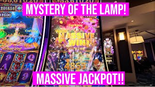 HUGE MYSTERY OF THE LAMP SLOT JACKPOT!