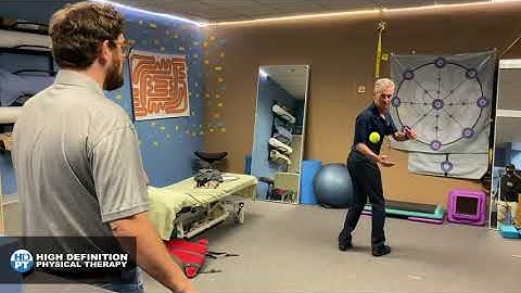 Video 10: Ball toss (balance challenge)